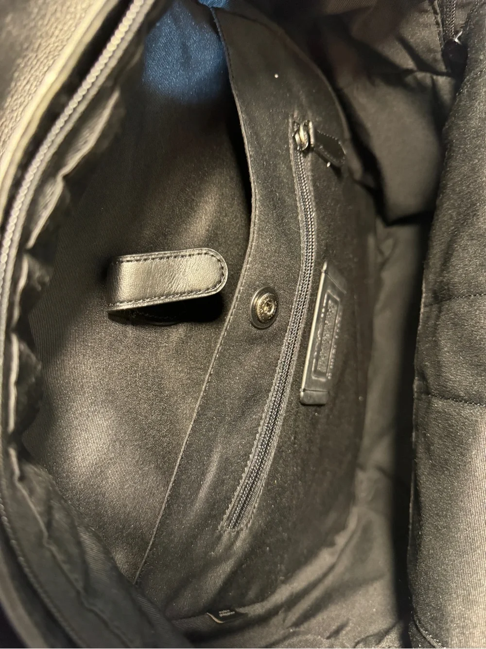 Coach Men's Black/Charcoal Signature Jacquard Backpack